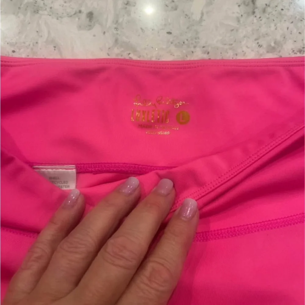 Lilly Pulitzer Vibrant Pink Leggings - Picture 2 of 2